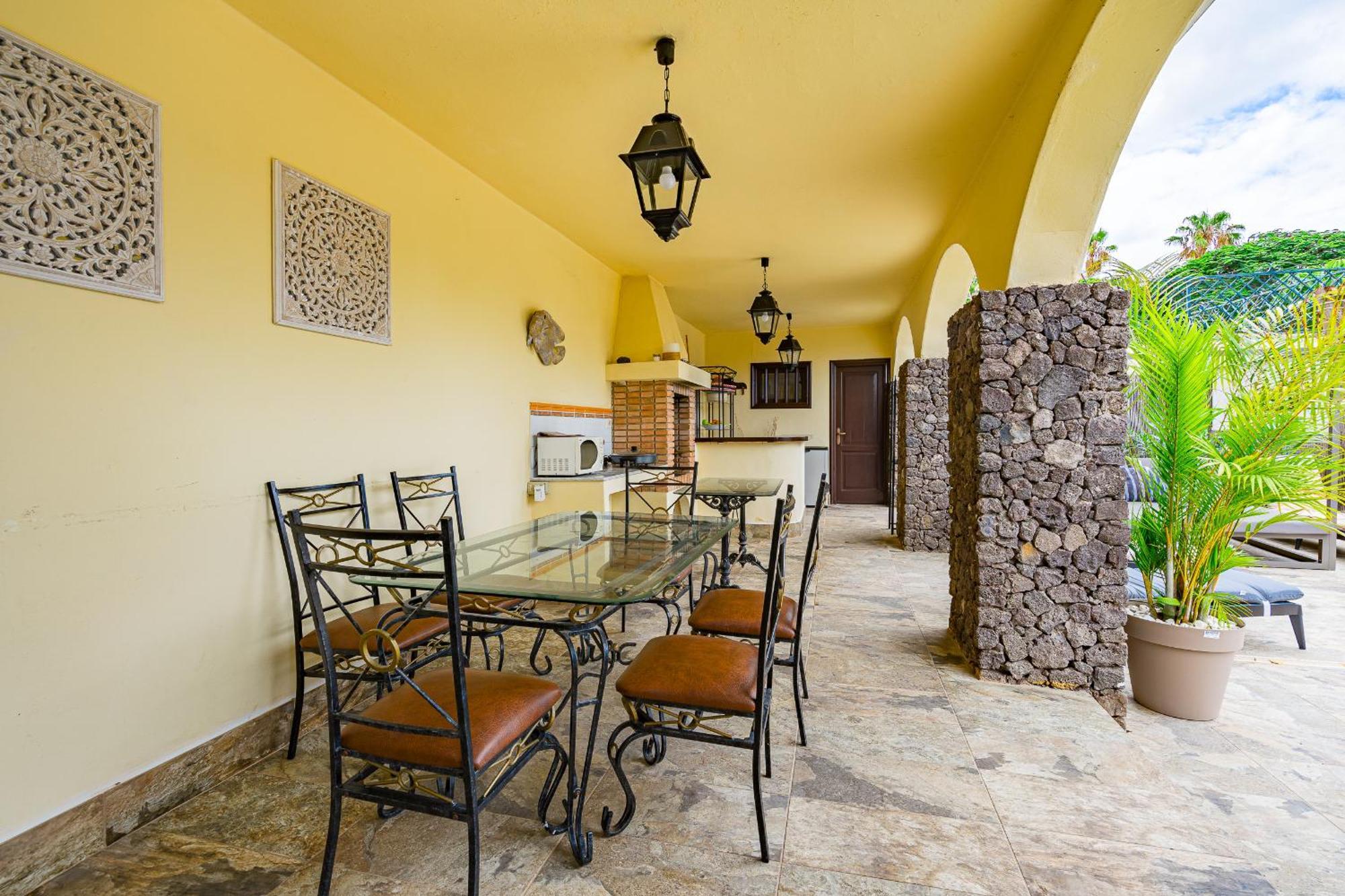 Villa Natali ,Luxury 3-Levels Large Villa On Tenerife, Ocean View, Private Poo L& Barbecue Area Адехе Екстер'єр фото