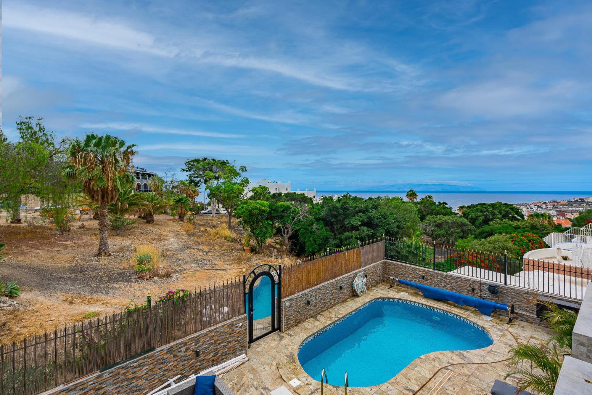 Villa Natali ,Luxury 3-Levels Large Villa On Tenerife, Ocean View, Private Poo L& Barbecue Area Адехе Екстер'єр фото